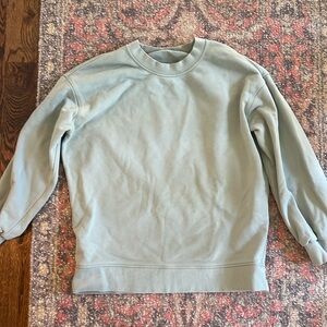 lululemon athletica Light Green Sweatshirt